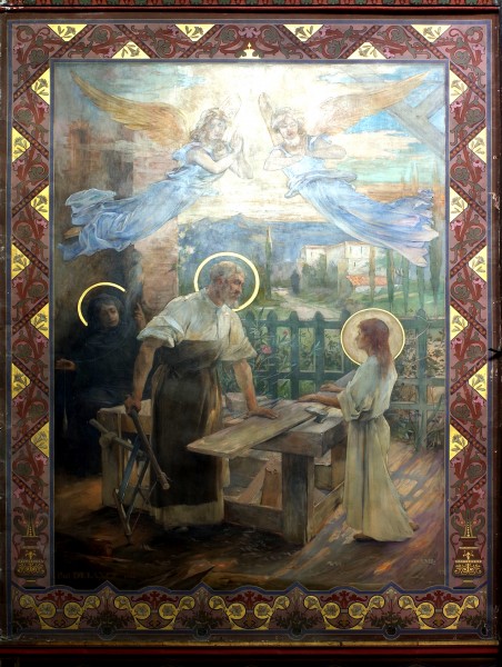Oloron-Sainte-Marie, Pyrénées atlantiques, église Notre-Dame,peinture IMGP0680