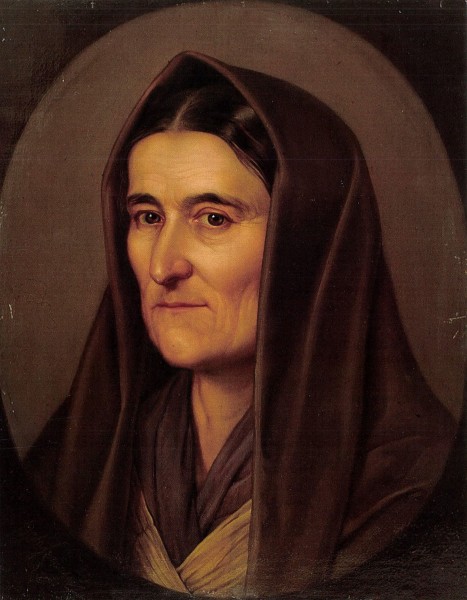Orlai Portrait of Mária Hrúz c. 1845