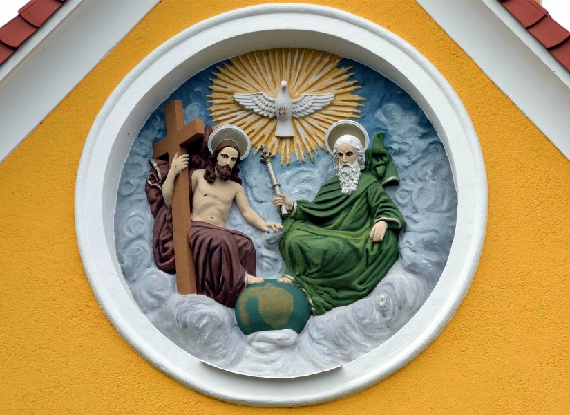 Ortskapelle Kleinklein - relief of Holy Trinity