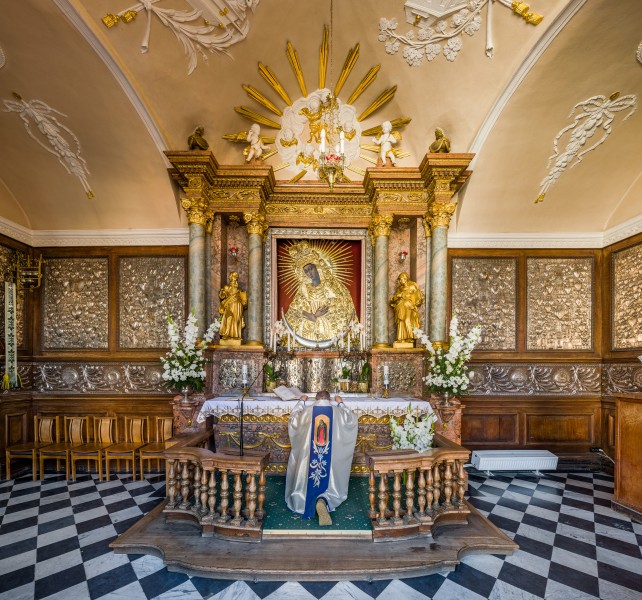 Our Lady of the Gate of Dawn Interior During Service, Vilnius, Lithuania - Diliff