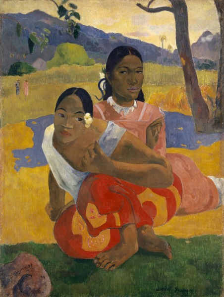 Paul Gauguin, Nafea Faa Ipoipo? 1892, oil on canvas, 101 x 77 cm