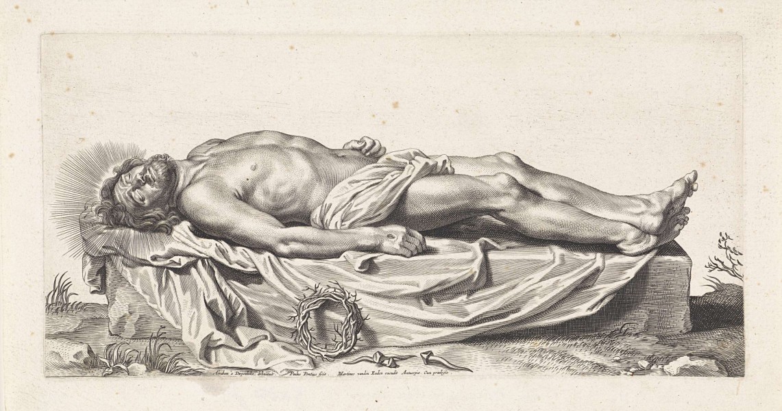 Paulus Pontius - Body of the dead Christ