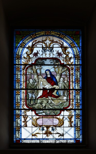 Pfarrkirche hl. Georg Großklein - stained glass window 03