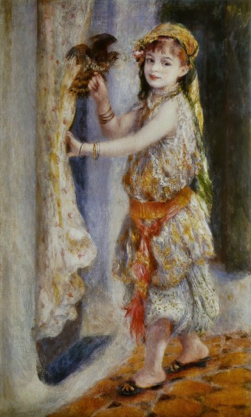 Pierre-Auguste Renoir - Fillette au faucon