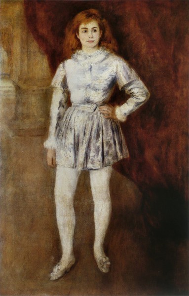 Pierre-Auguste Renoir - Madame Henriot en travesti
