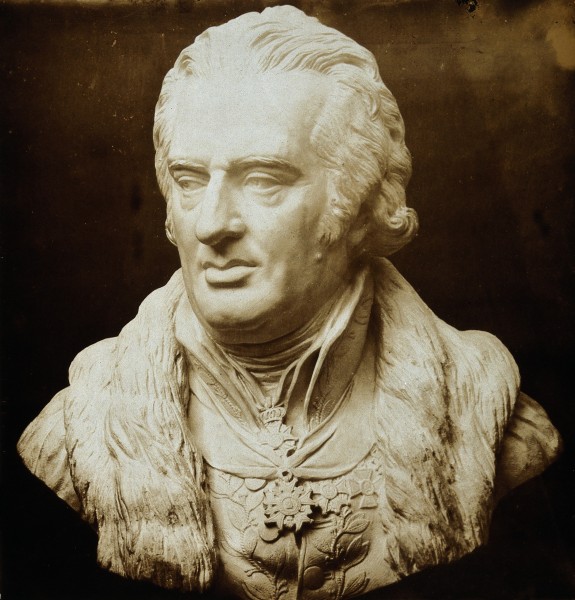 Pierre François, Baron de Percy. Photograph after a bust. Wellcome V0028185