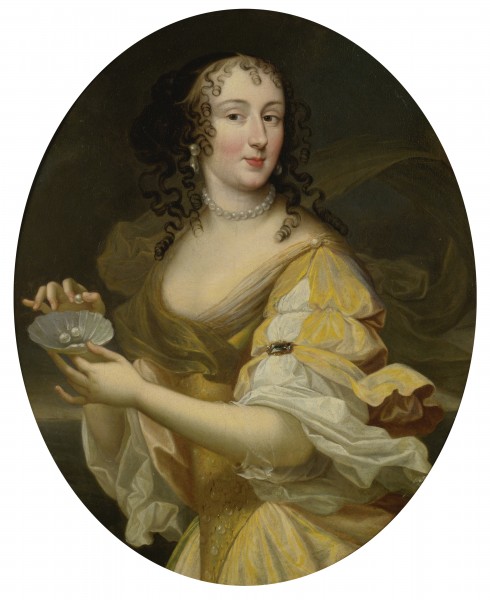 Pierre Mignard (attr) Portrait of a lady in allegorical guise