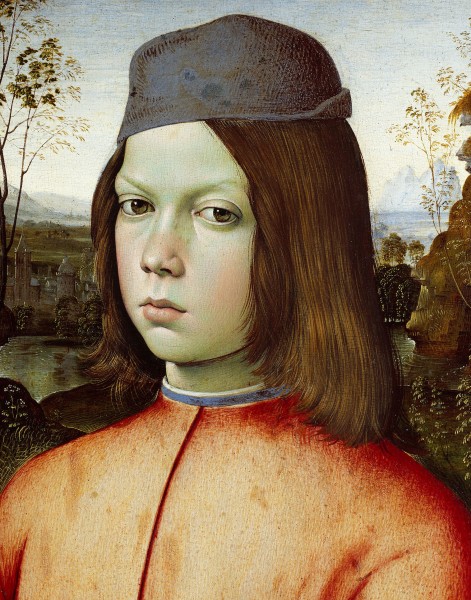 Pinturicchio - Portait of a Boy - Google Art Project cropped