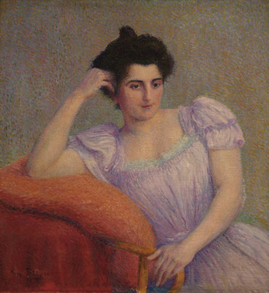 Portrait de Madame Marthe - Hippolyte Petitjean 1899