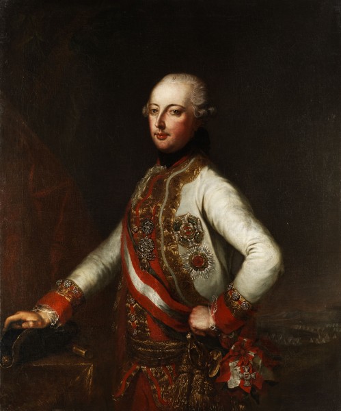 Portrait Kaiser Joseph II mit Orden