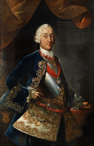 Portrait Karl Anton von Pölnitz 1755
