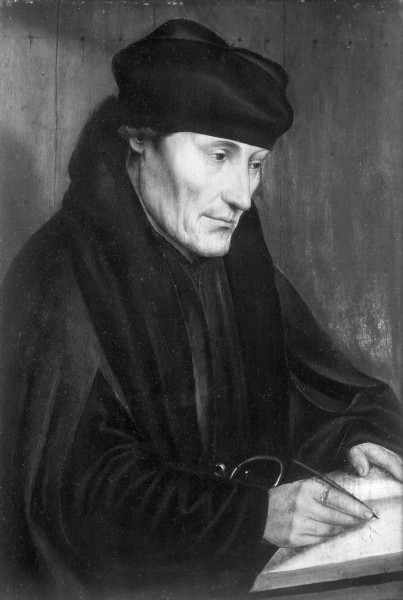 Portrait of Desiderius Erasmus Wellcome M0008787