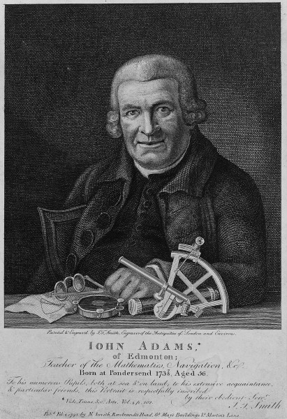 Portrait of John Adams of Edmonton Wellcome M0016601