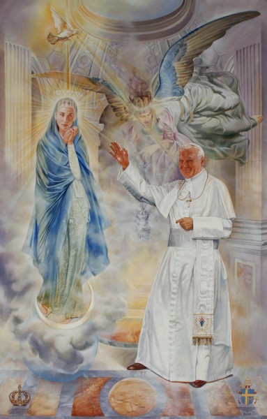 Portrait of Pope John Paul II