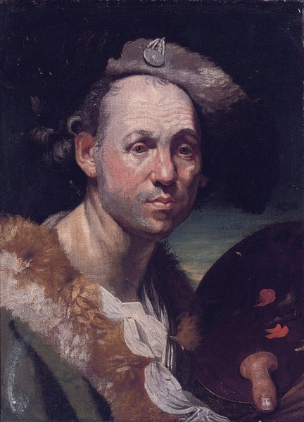 Portrait of the artist, follower of Johann Zoffany