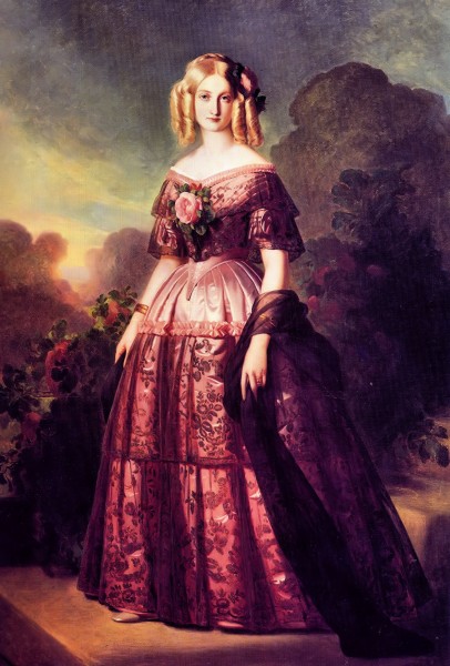 Princess Maria Carolina of Bourbon-Two Sicilies (1822-1869), by Winterhalter