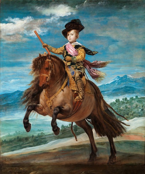 Principe baltasar carlos caballo Velazquez lou