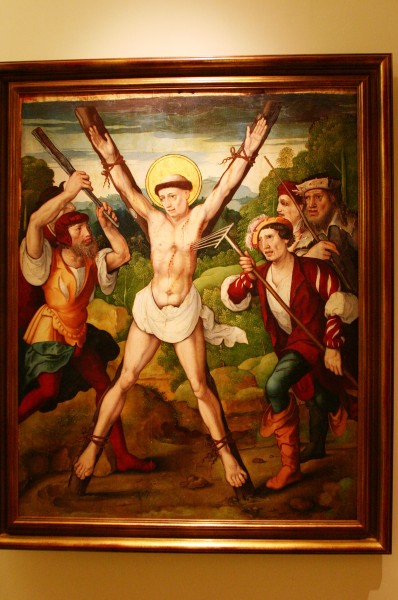 Retable of St. Casilda - Martyrdom of St. Vincent - León Picardo - 1524 - Oil on wood