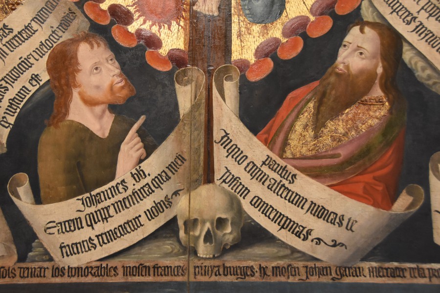 Retaule de la Trinitat 1489. Museu Rigau Perpinyà 4