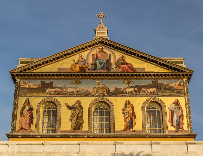 Rome (IT), Sankt Paul vor den Mauern -- 2013 -- 4057