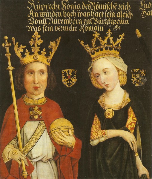 Ruprecht III von dr Pfalz - Elisabeth zu Hohenzollern - Alte Pinakothek