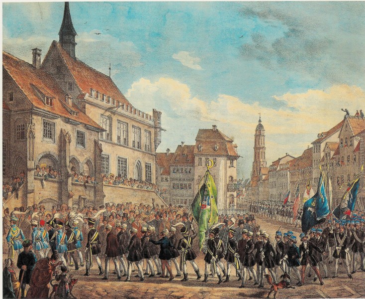 Säkularfeier Festzug 1837
