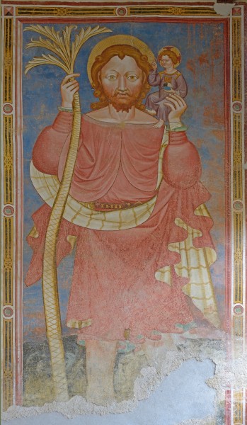 Saint Christopher in Saint Catherine in Völser Aicha