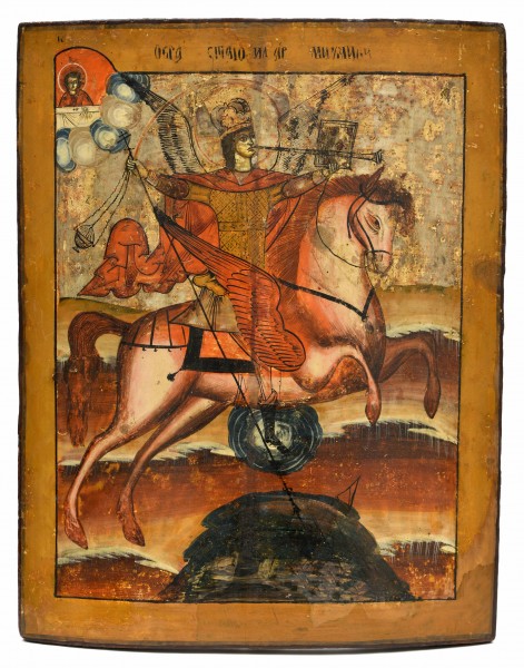Saint Michael horseman (Russia, priv.coll)