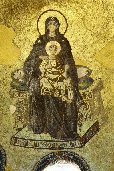 Sainte-Sophie - vierge à l'enfant