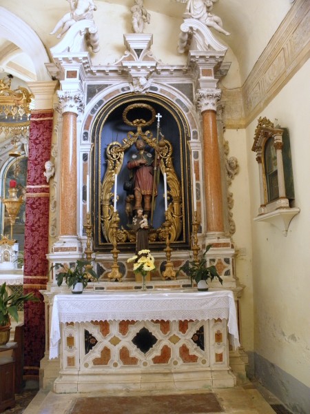 Santa Giustina e San Rocco, Saint Roch altar (Piove di Sacco)
