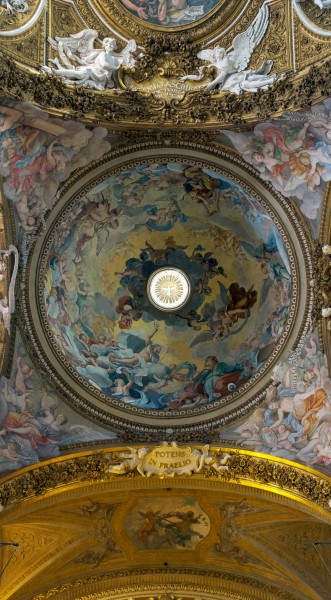 Santa Maria della Vittoria in Rome - Dome HDR