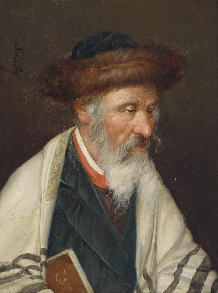 Schütz Portrait eines Rabbiners