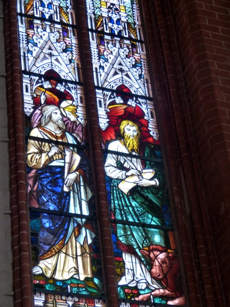 Schwerin Dom - Fenster 2b Evangelisten