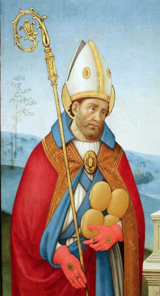 Sebastiano mainardi, madonna col bambino in trono tra i ss, giusto di volterra e margherita d'antiochia, 1507, 02
