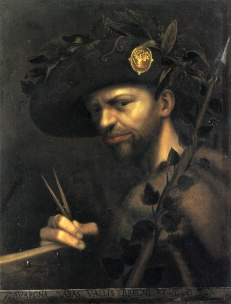 Self-portrait of Giovanni Paolo Lomazzo