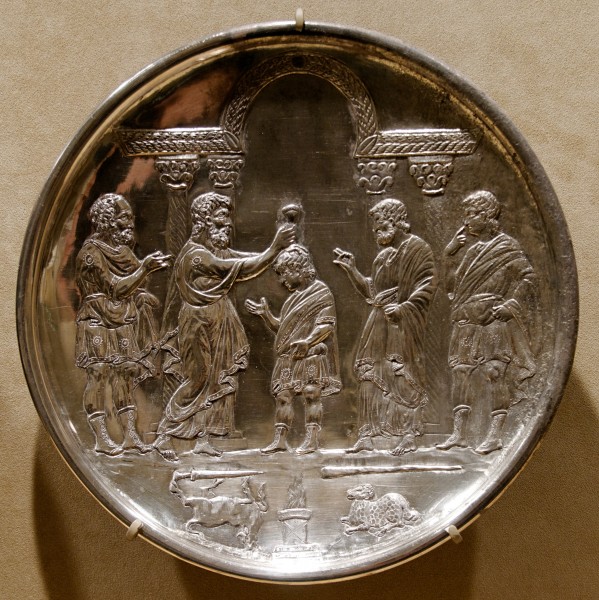 Silver plate David Saul Met 17.190.397