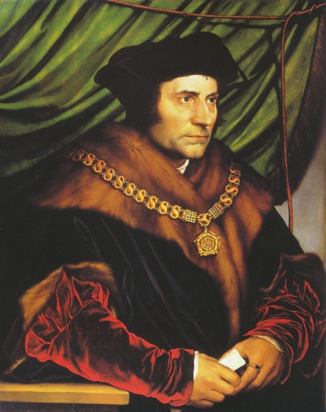Sir Thomas More, by Hans Holbein the Younger