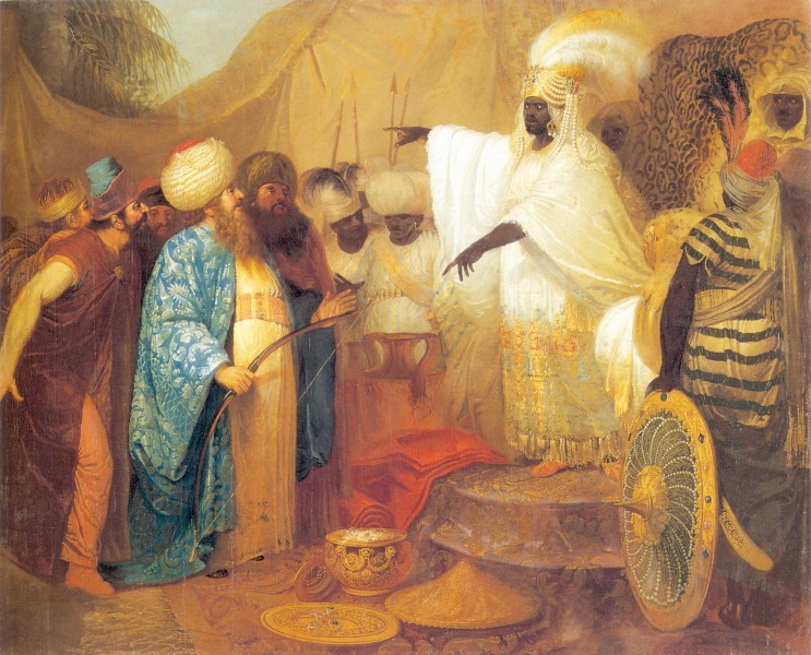 Smuglewicz-Posłowie perscy u króla Etiopów