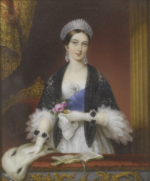 Sophie Liénard Queen Victoria at the theatre