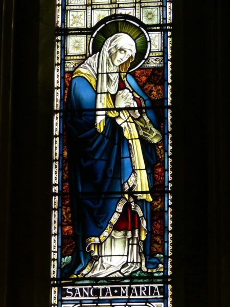 St.Albans - Fenster Maria