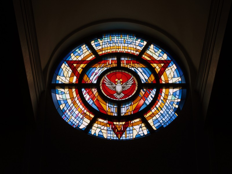 St Michael the Archangel, Findlay, OH - Holy Spirit window