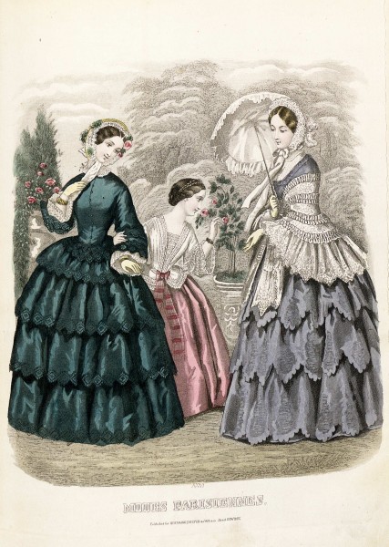Stockholms mode-journal 1855, illustration nr 8