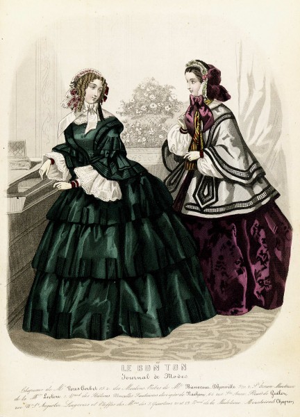 Stockholms mode-journal 1856, illustration nr 15