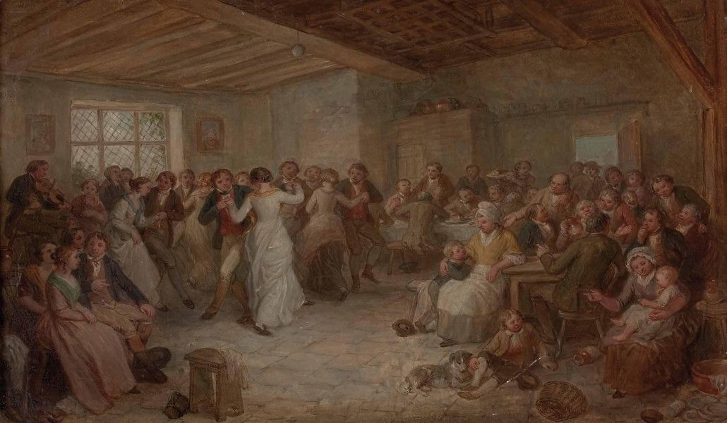 Tanz in einem vorstädtischen Wirtshaus