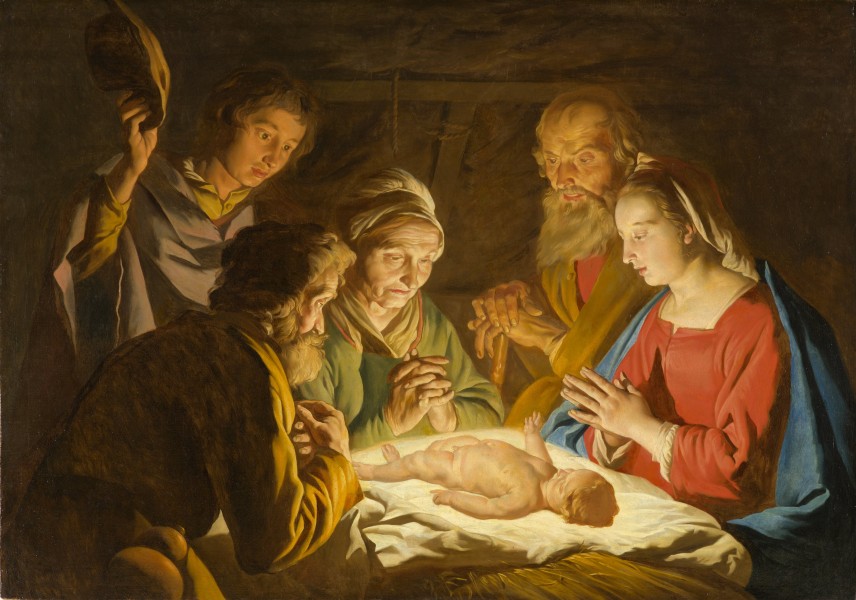 The Adoration of the Shepherds - Matthias Stom (Stomer) - Google Cultural Institute