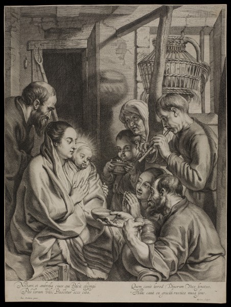 The adoration of the shepherds Wellcome L0049023