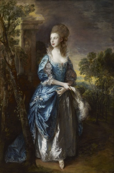 The Hon. Frances Duncombe - Gainsborough c. 1777