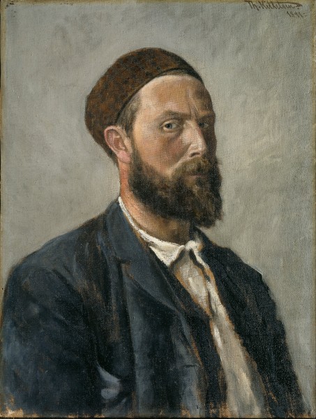 Theodor Kittelsen - Self-Portrait - Google Art Project