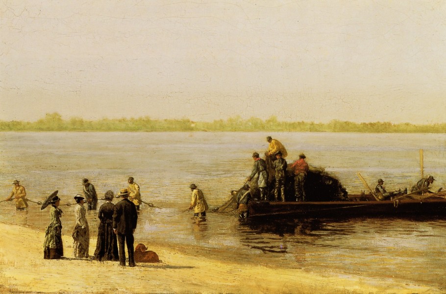 Thomas Eakins - Shad Fishing at Gloucester on the Delaware River