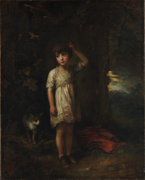 Thomas Gainsborough - A Boy with a Cat
